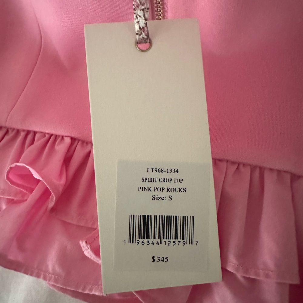 LoveShackFancy Pink Crop Top - Picture 5 of 5